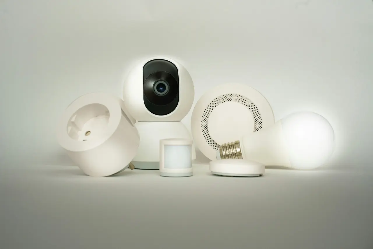 Camera and connected smart-home devices
